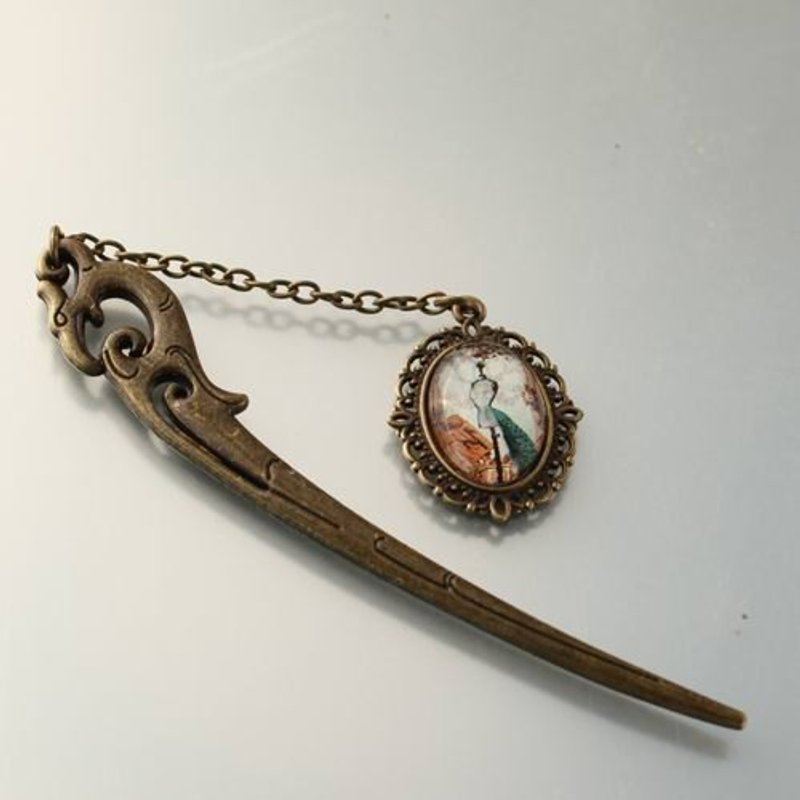 古典·孔雀衣·轻灵之森书签 - 其他 - 其他金属 咖啡色