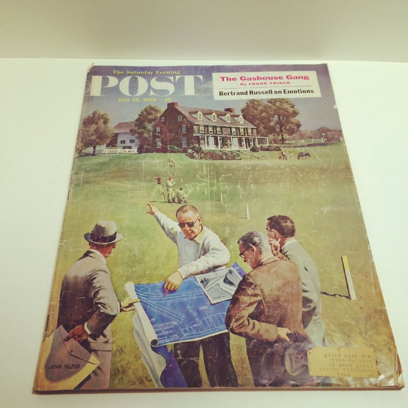 美国 1959年出刊的 Post 老杂志  - 刊物/书籍 - 其他材质 金色