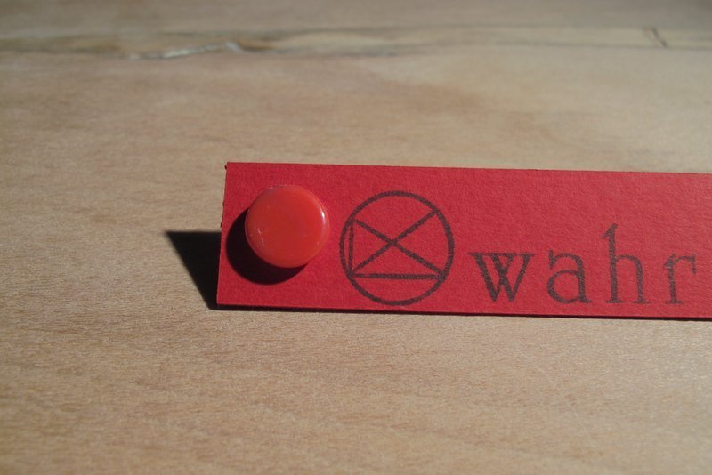 【Wahr】番茄耳环 - 耳环/耳夹 - 其他材质 红色