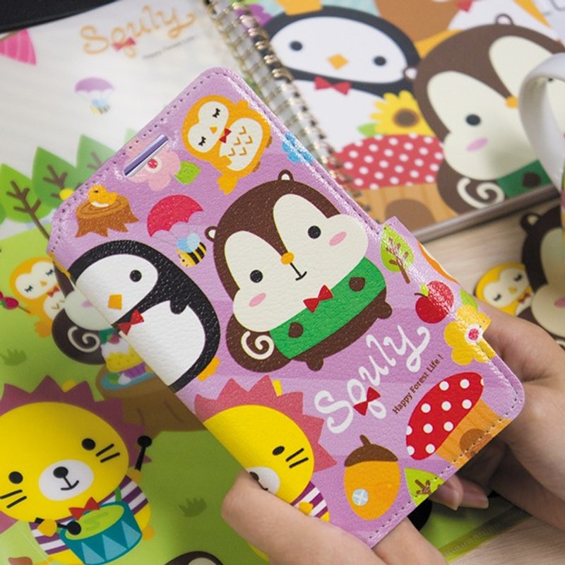 Note 3 手提电话套 (D008SQE) - 手机壳/手机套 - 塑料 紫色