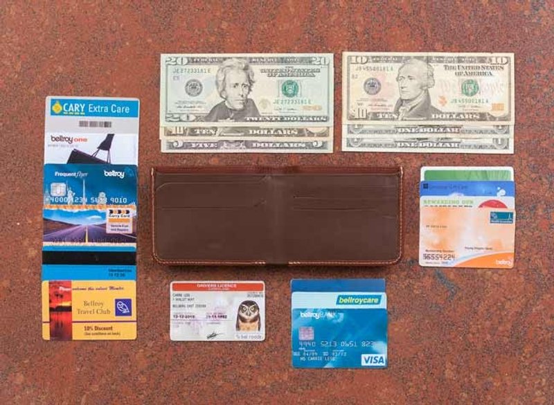 plain-me独家代理 澳洲皮件品牌BELLROY Hide & Seek wallet (BRY3002_Cognac) - 皮夹/钱包 - 真皮 咖啡色