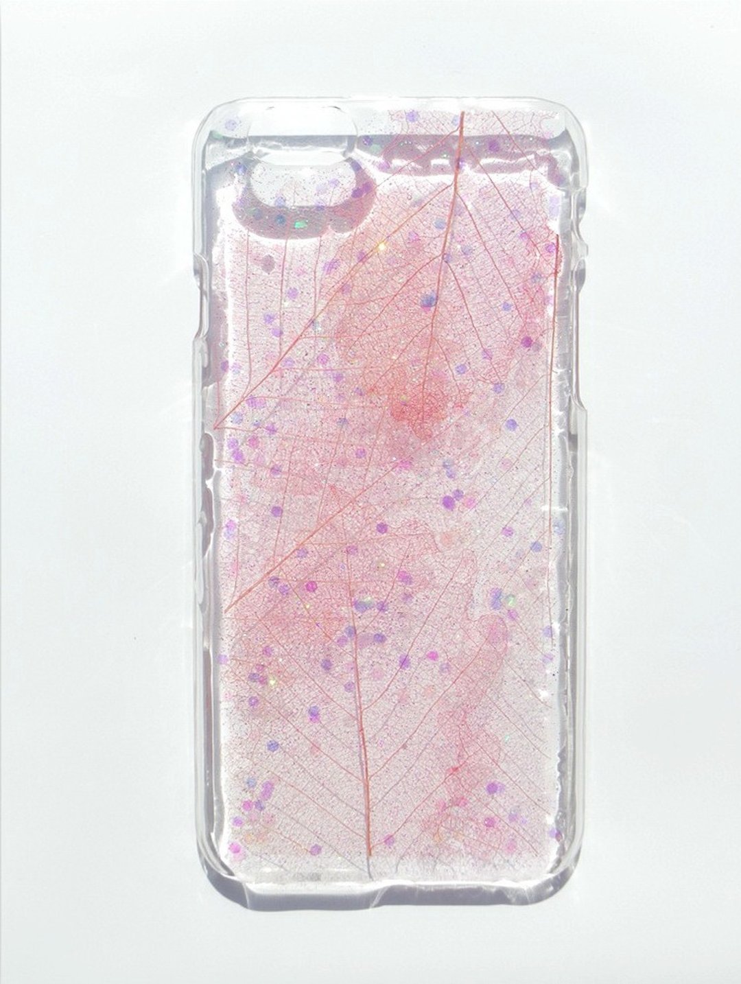 Annys workshop 手作压花手机保护壳,适用于Apple iphone 6, 闪耀粉红 - 手机壳/手机套 - 塑料 粉红色