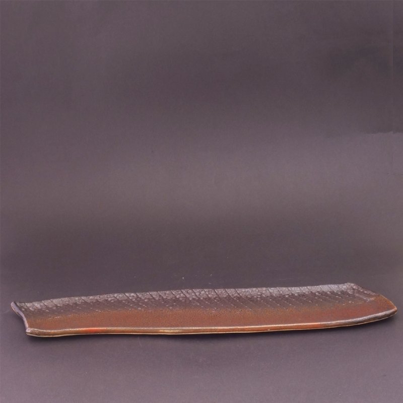 【辛可窑】曜变双油滴天目 长盘 - 茶具/茶杯 - 其他材质 灰色