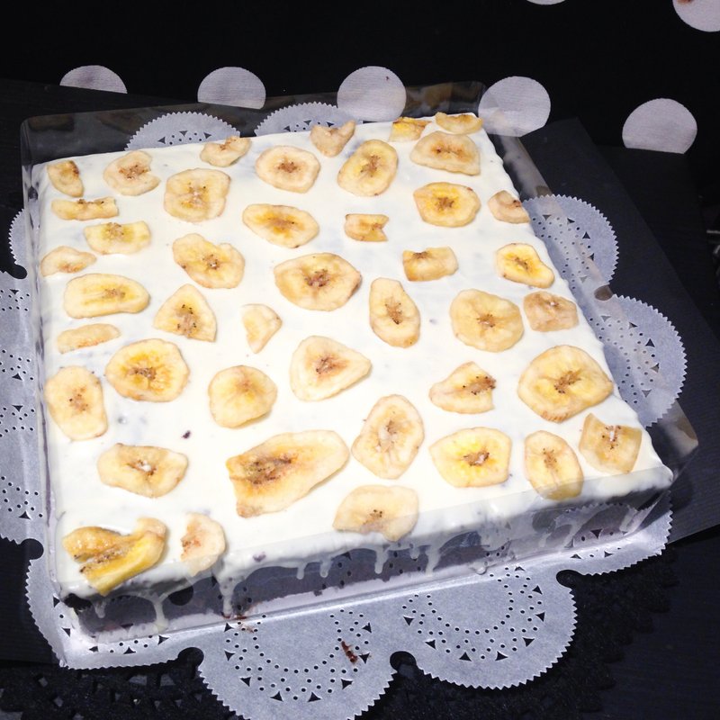 【黑熊先生巧克力布朗尼】9寸布朗尼蛋糕-可任选口味 (适合15-20人分享) - 咸派/甜派 - 新鲜食材 多色