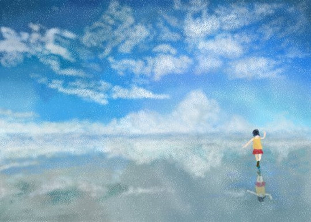 Sky Mirror 明信片 - 卡片/明信片 - 其他材质 蓝色