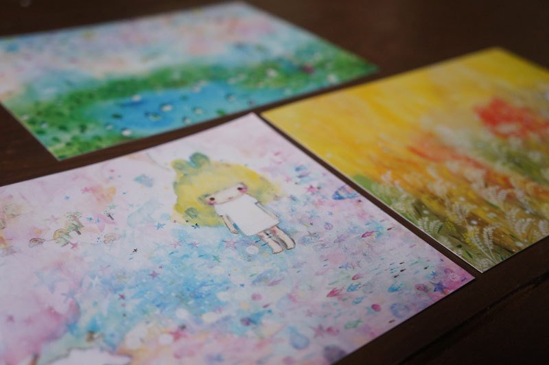 星星不见了明信片 - 卡片/明信片 - 纸 