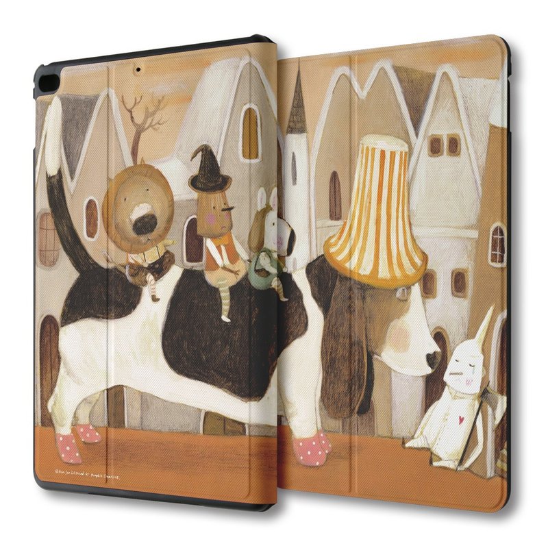 AppleWork iPad Air 多角度翻盖皮套 结局之一 PSIBA-023 - 平板/电脑保护壳 - 塑料 卡其色