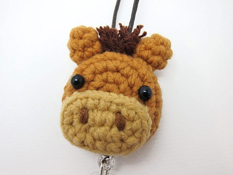 野小马-伸缩票夹 - 证件套/卡套 - 聚酯纤维 咖啡色