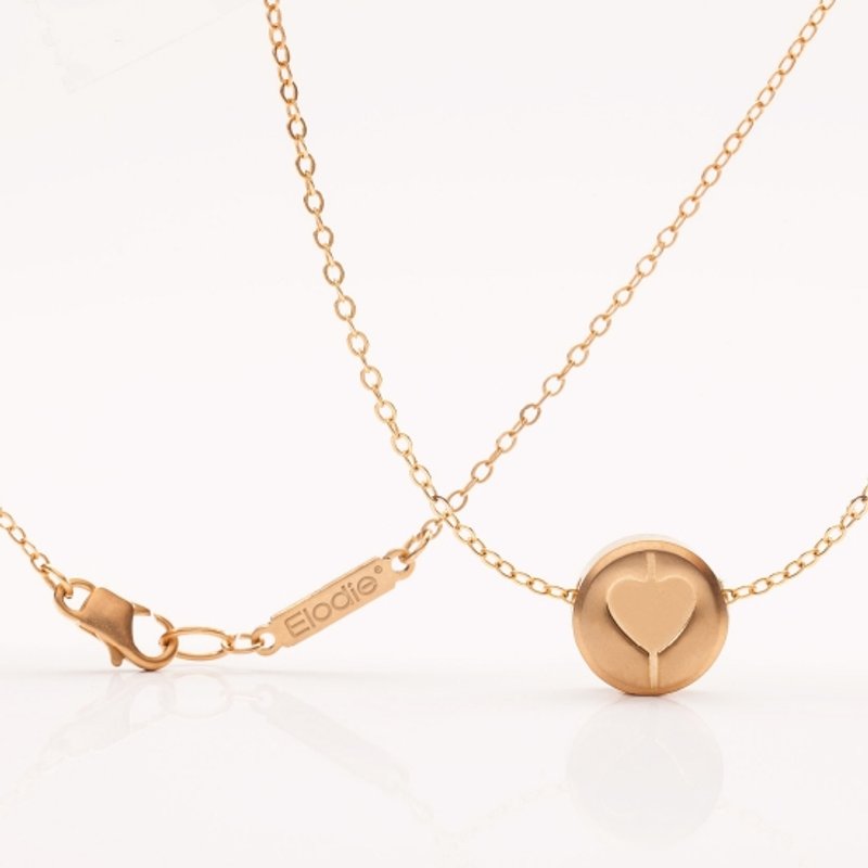 这一锭，很幸福。情人对链///女生链///。圣诞交换礼物。情人礼物。生日礼物。定情礼物。2014限定雾金色 - 项链 - 其他金属 金色