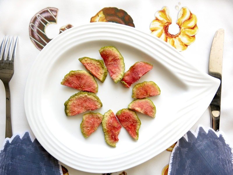 幸福果铺-手工西瓜芭乐干幸福包 - 水果干 - 新鲜食材 红色