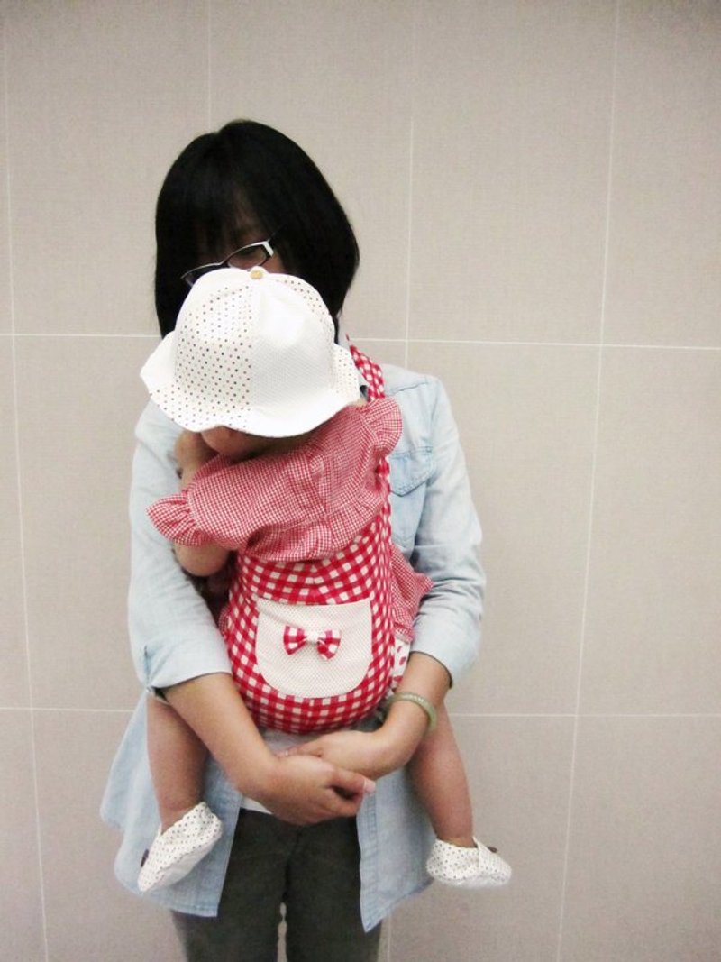 妈咪背带 - 妈妈包 - 其他材质 红色