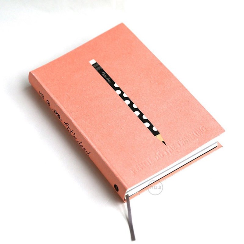 九口山224P铅笔系列白纸笔记本-07（粉红色SUPERB WRITER） - 笔记本/手帐 - 纸 粉红色