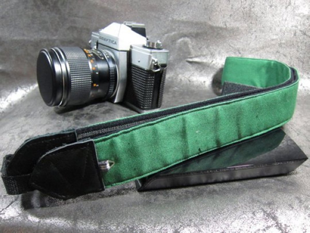 "暗绿"减压背带 相机背带 乌克丽丽 吉他 push bike  Camera  Strap - 相机背带/脚架 - 其他材质 绿色