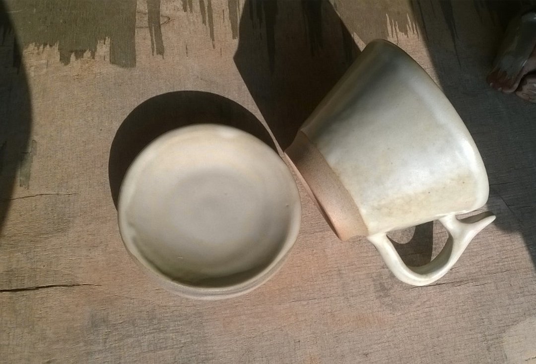 简约优雅-流动透白个人咖啡/茶杯套组 - 茶具/茶杯 - 其他材质 白色