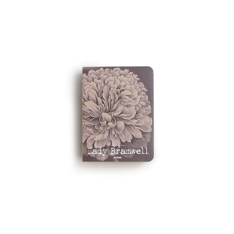 九口山原创320Page白纸方格裸装 - 牡丹 - 笔记本/手帐 - 纸 咖啡色