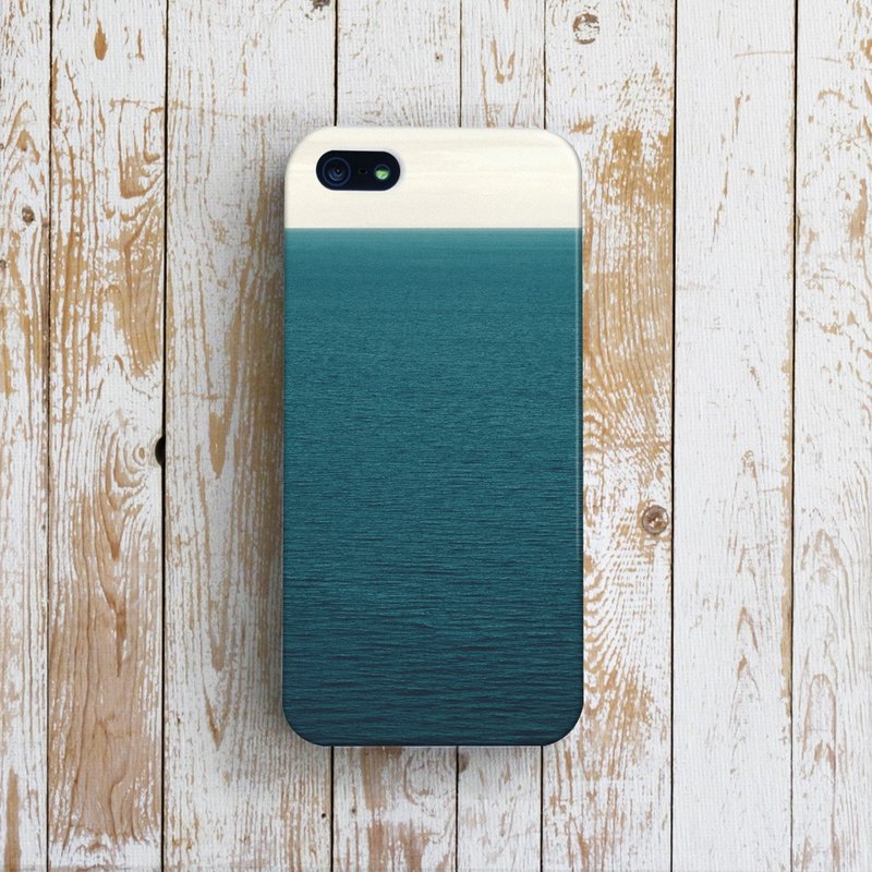 OneLittleForest - 原创手机保护壳- iPhone 4, iPhone 5, iPhone 5c-  大海 - 手机壳/手机套 - 其他材质 蓝色