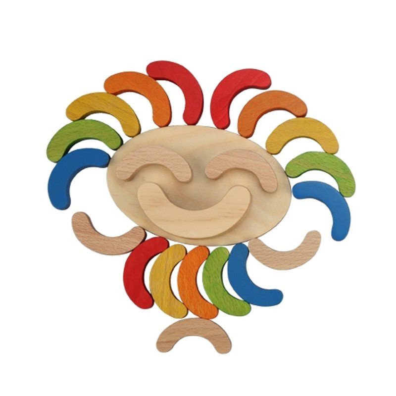 微笑积木 Smile to go - 玩具/玩偶 - 木头 