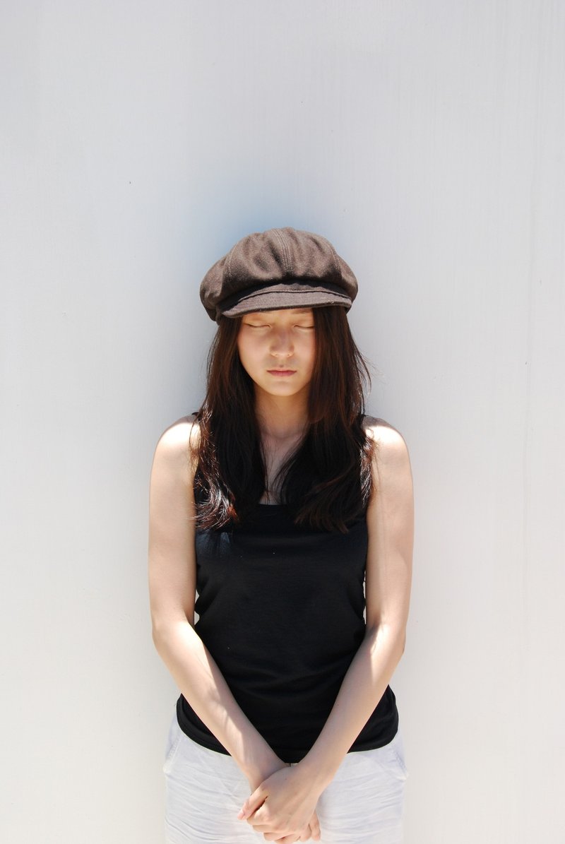 古着报童帽 - 帽子 - 其他材质 