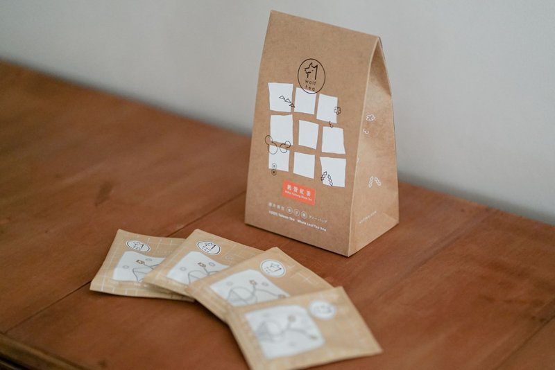【琅茶】奶萱红茶 / 原片立体茶包 / 牛奶糖香・温顺甘醇 - 茶 - 新鲜食材 红色