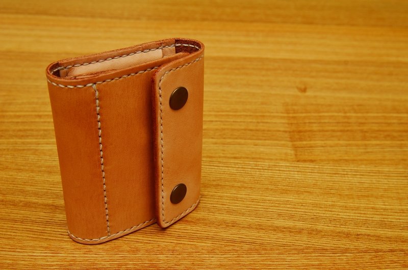 Big Pocket 大嘴零钱包 - 零钱包 - 真皮 咖啡色