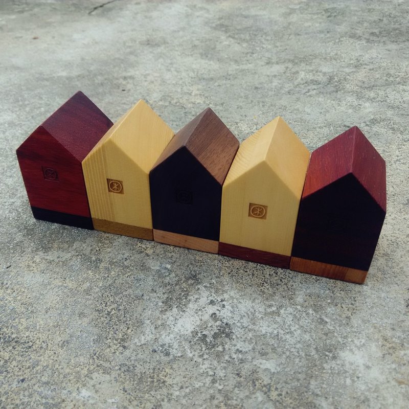 【original.木】双色好宅_家饰小物(1栋) - 摆饰 - 木头 