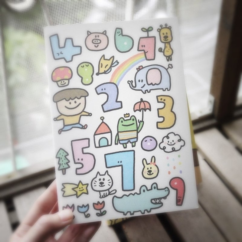 格子笔记本_数字游戏 - 笔记本/手帐 - 纸 白色