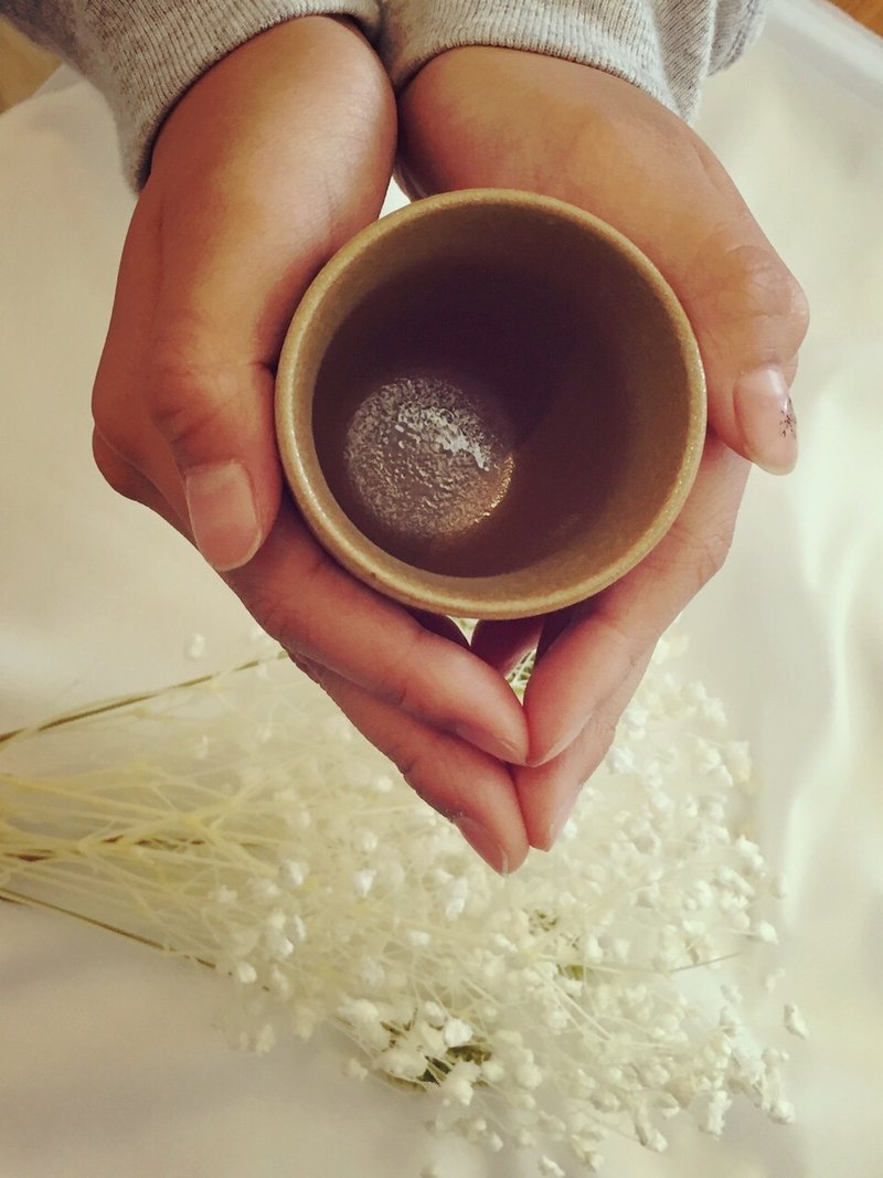 襌风品茗杯2入(陶) - 茶具/茶杯 - 其他材质 咖啡色