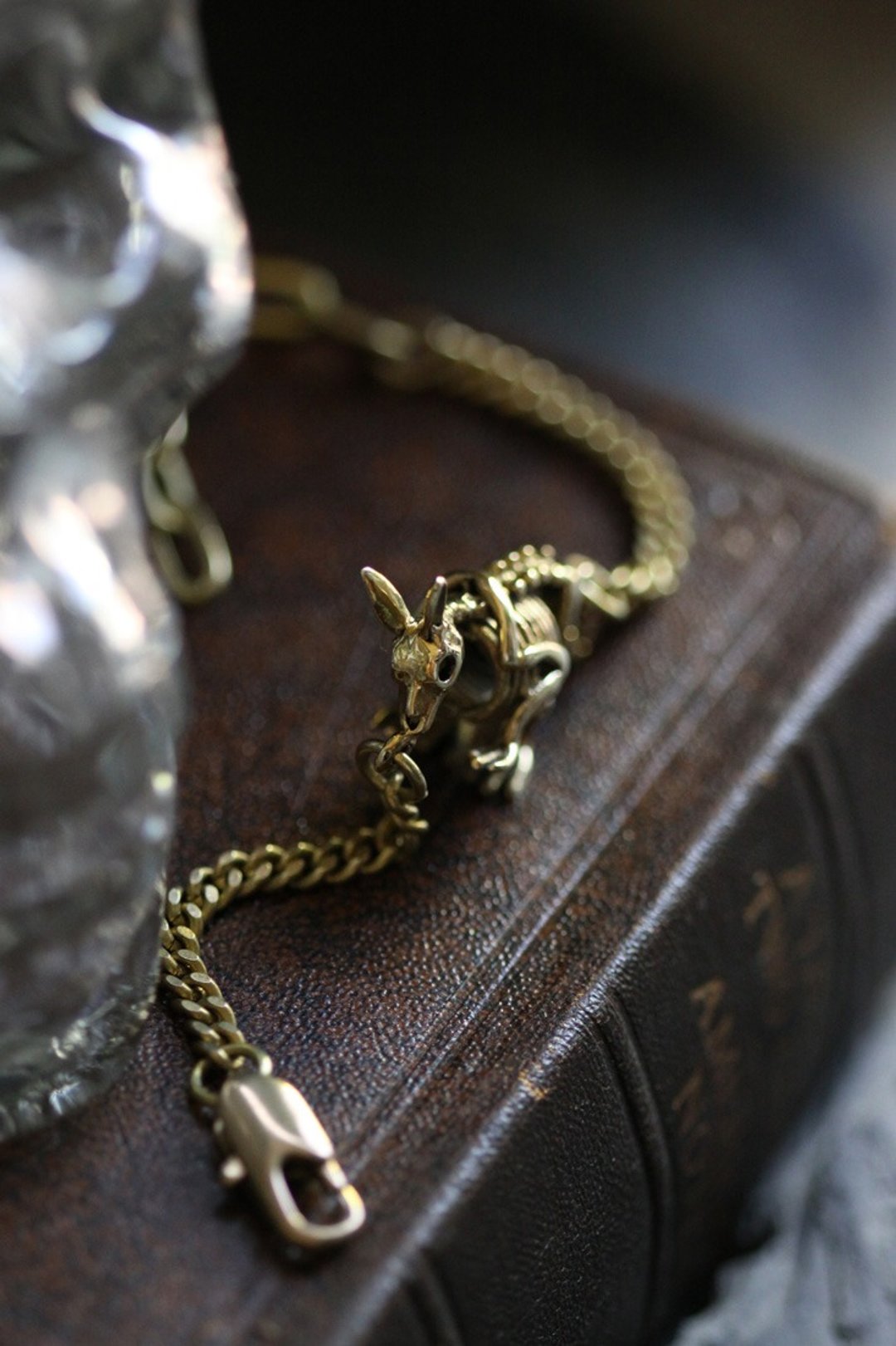 Rabbit Skeleton Bracelet by DEFY - 手链/手环 - 其他金属 