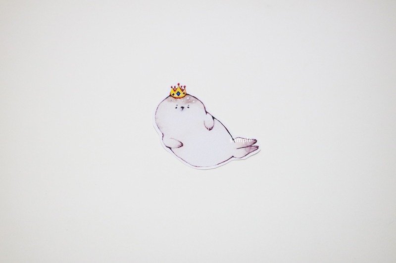 小海狮大型贴纸 - 贴纸 - 纸 