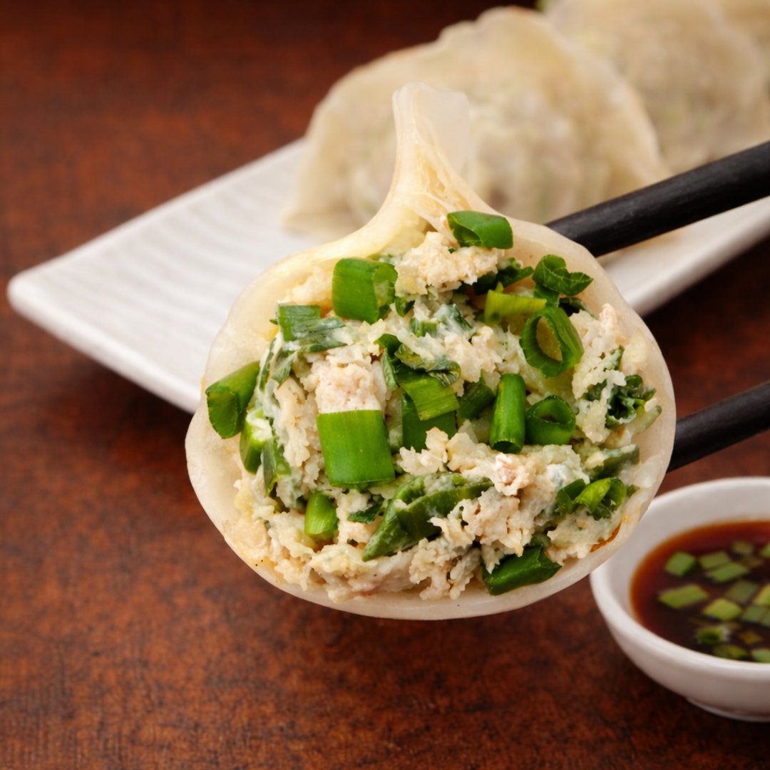 【大妹子手工水饺】宜兰葱猪肉水饺 (35 入/包) 冷冻水饺 熟食小吃 - 熟食小吃 - 新鲜食材 