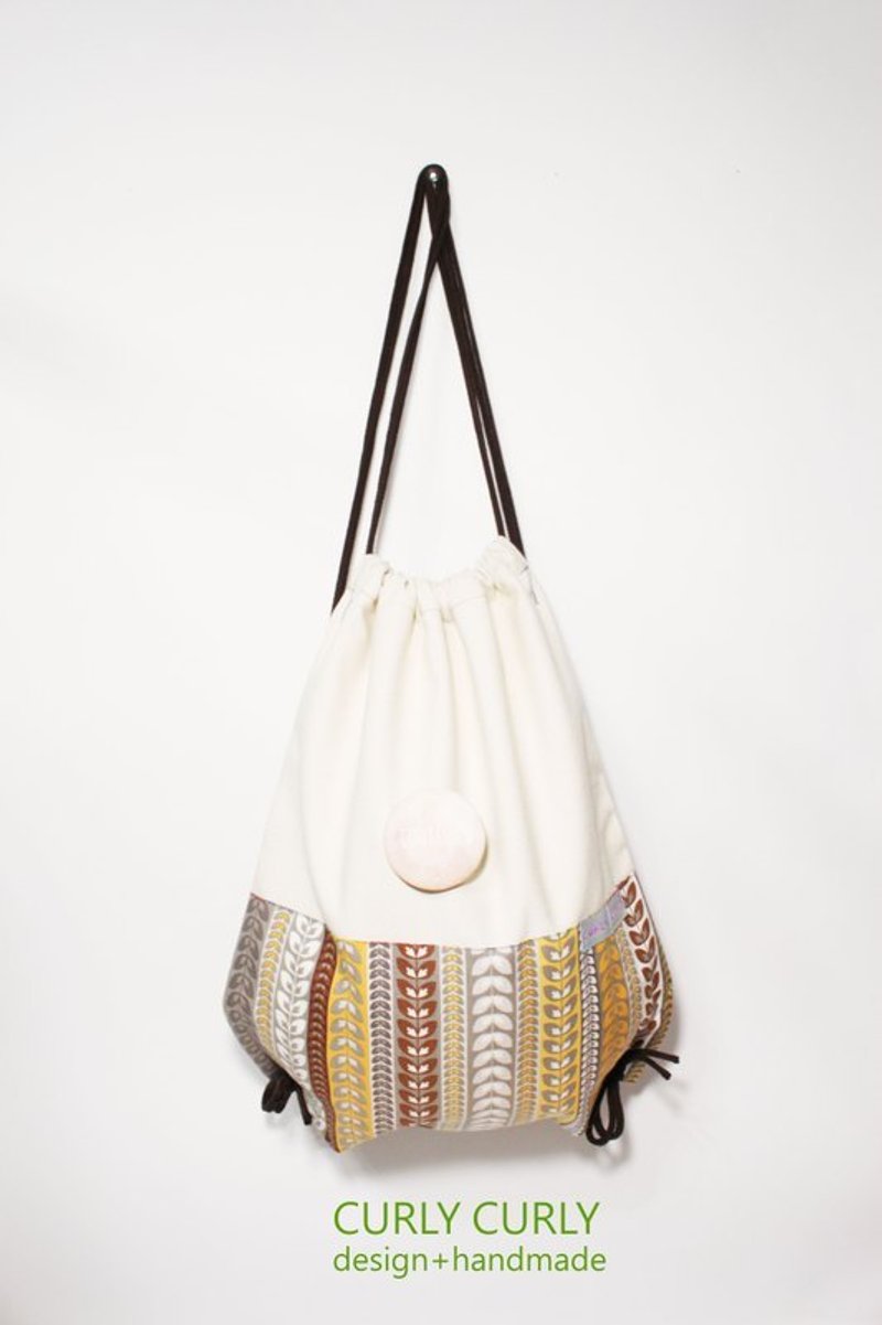 [CURLY CURLY] Pure Bags _The leaves 木系  (已全数售出!!!!!!!!) - 侧背包/斜挎包 - 其他材质 咖啡色