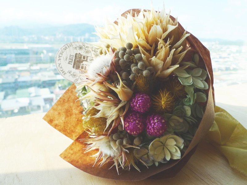 秘密花园_干燥小花束_绽放 - 植栽/盆栽 - 植物．花 多色