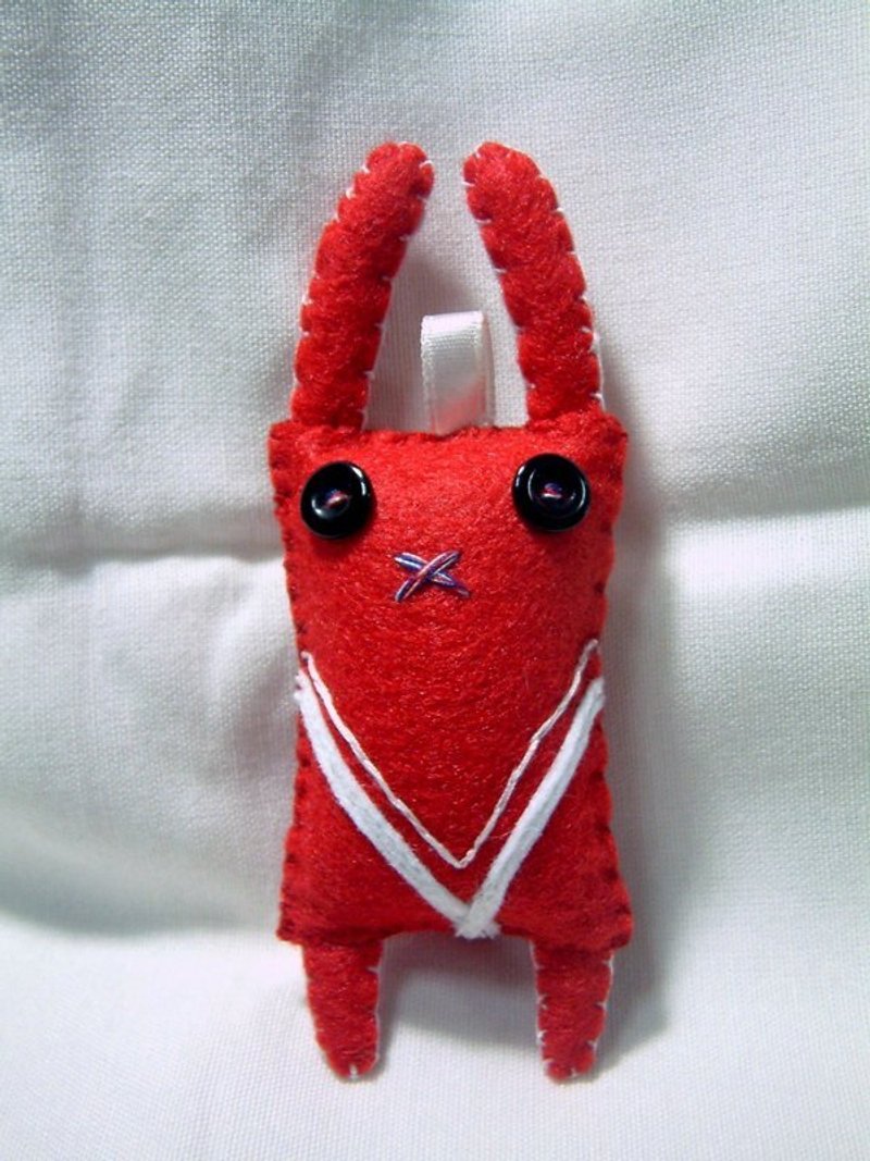 【足球兔】德甲-拜仁慕尼黑足球俱乐部(13/14赛季主场版) - 吊饰 - 其他材质 红色