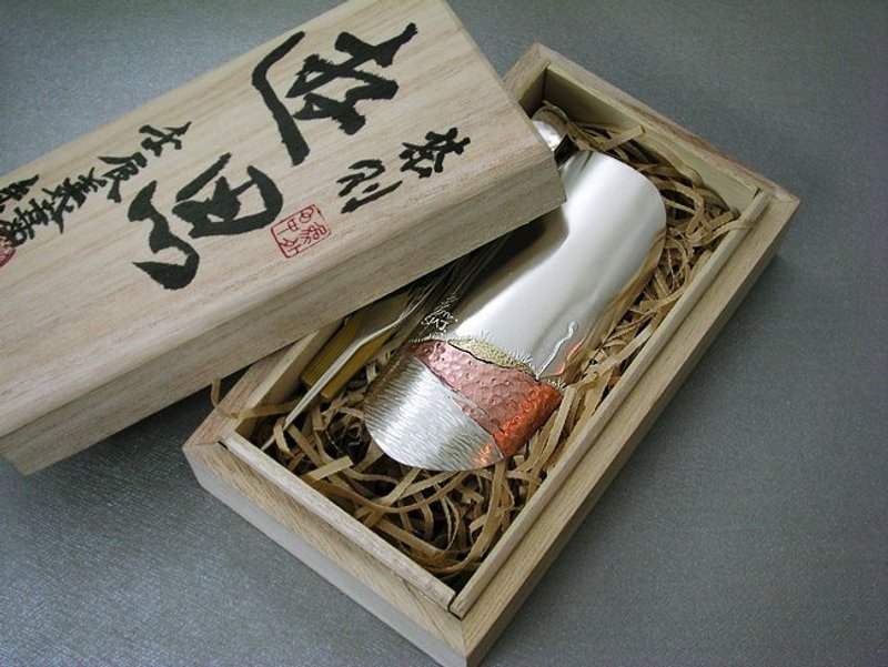 手制茶则《游思》 - 茶具/茶杯 - 其他金属 灰色