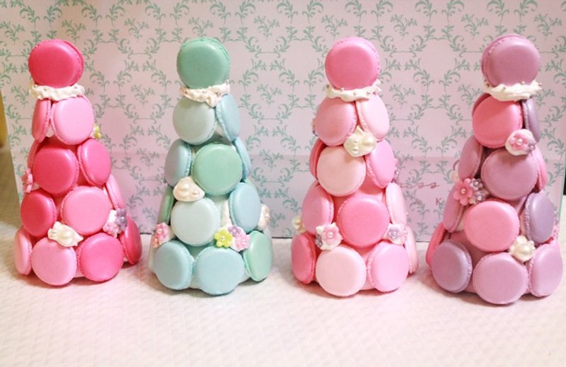 手作圆舞曲--花香小马卡龙塔名片夹/谢卡座/相片夹 - 其他 - 其他材质 