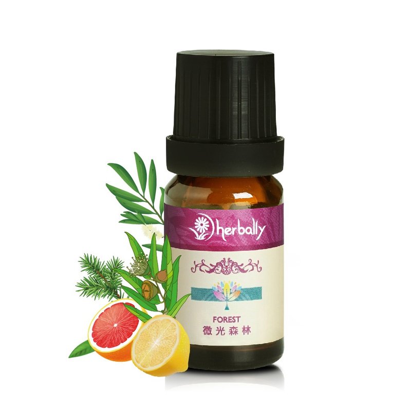 纯天然复方精油-微光森林【无毒香氛首选】-纾压.放松|圣诞礼物 - 香薰/精油/线香 - 植物．花 绿色