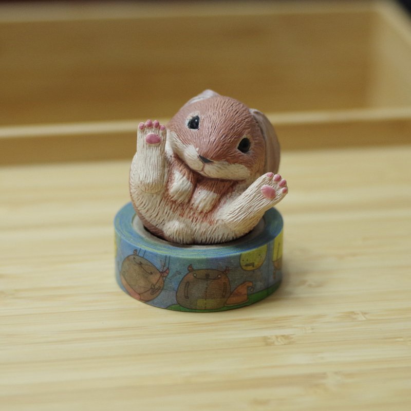 绚太宇宙│晚安小怪兽 纸胶带 - 纸胶带 - 纸 