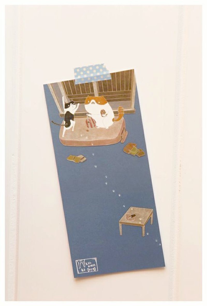 兔子明信片：访客带来的宵夜 - 卡片/明信片 - 纸 咖啡色