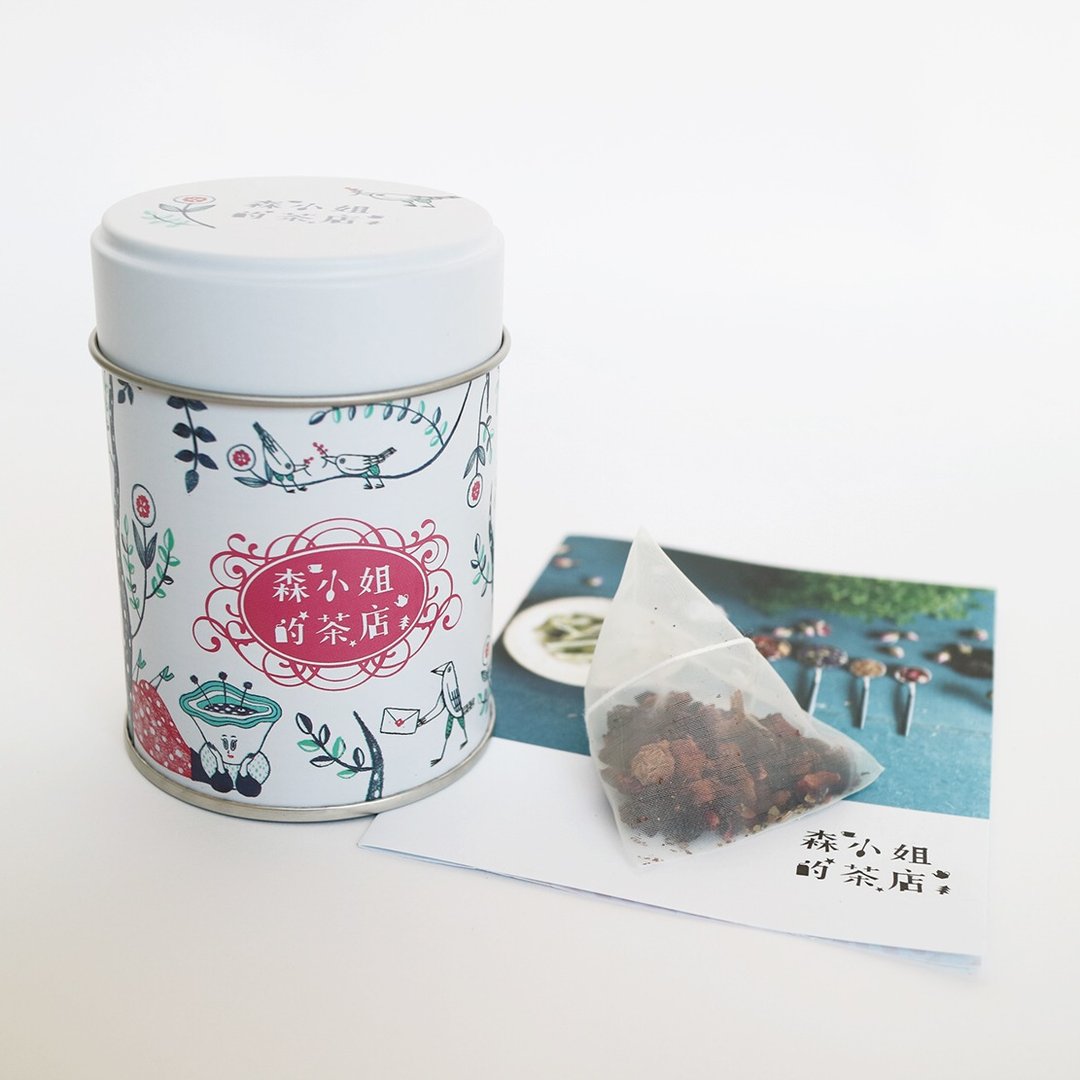 | 森小姐的茶店 |  插画家设计茶罐_包大山 / 果实茶 / 茶包 - 茶 - 新鲜食材 