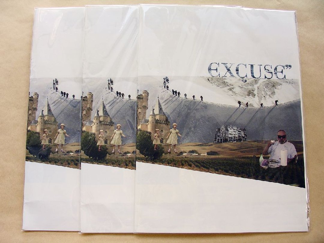 Sono E. 旅行记事图文志 - EXCUSE" - 摄影集 - 纸 蓝色