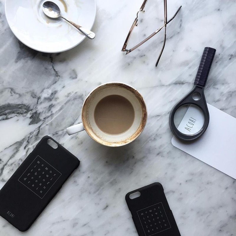 ACOHI MRC 手机壳 （下标时，请留言想要的型号哟）( 剩下5/5s，6+/6+s） - 手机壳/手机套 - 纸 黑色