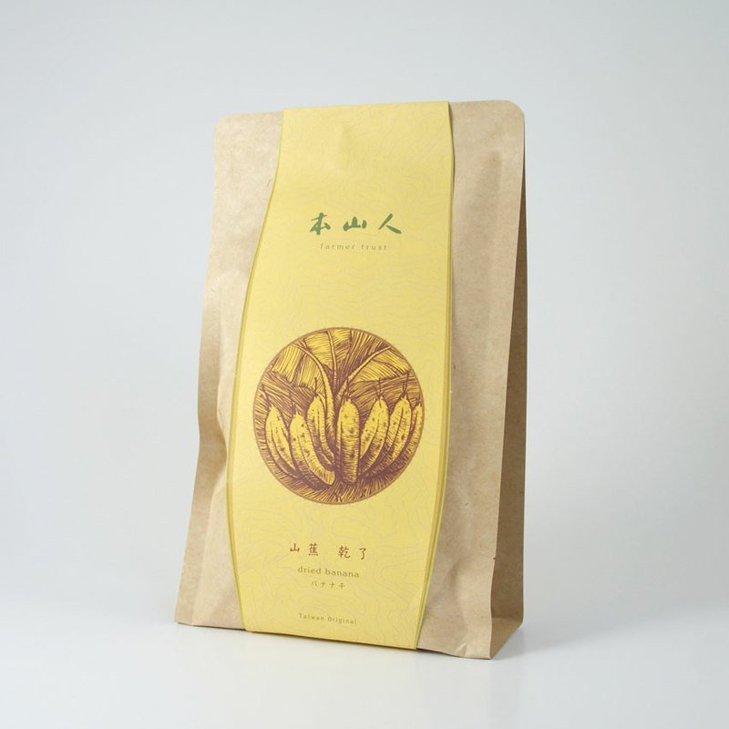*本山人 山蕉干了 经典包M 即期品 - 水果干 - 植物．花 