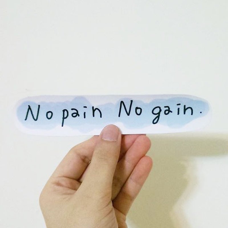 文字贴纸-大 A款 - 贴纸 - 纸 多色