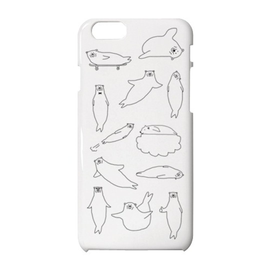 Bear Seal iPhone case - 手机壳/手机套 - 塑料 白色
