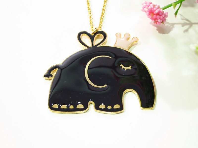 大象项链 - 项链 - 其他金属 