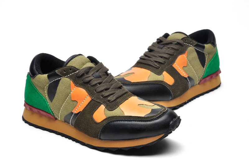 寺孝良品 时尚迷彩拼接运动鞋 绿(女生) - 其他 - 其他材质 绿色