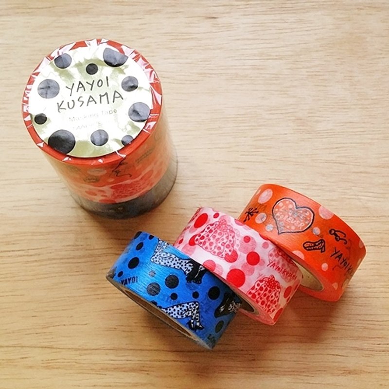 MARKS x 草间弥生 和纸胶带 (YK-MKT1-B) - 纸胶带 - 纸 多色