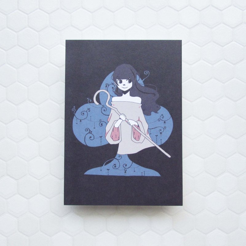 明信片 | 扑克游戏-梅花 - 卡片/明信片 - 纸 多色