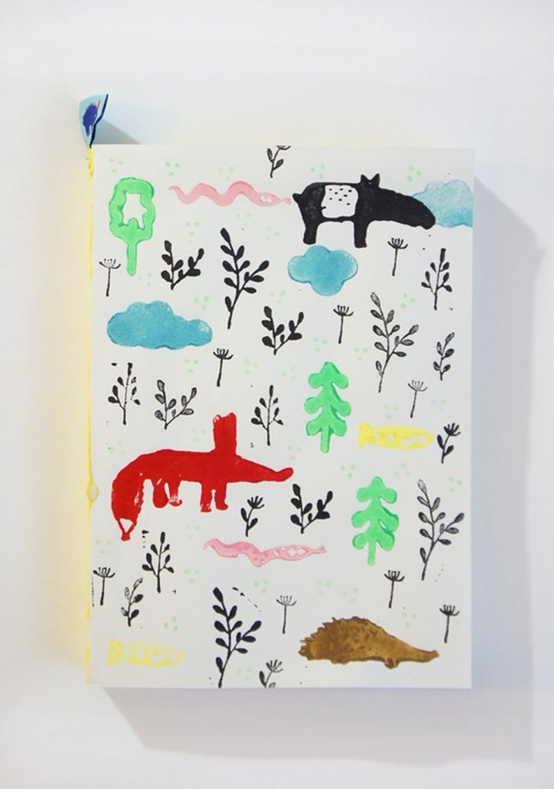 小彩原什玩本 - 笔记本/手帐 - 纸 白色