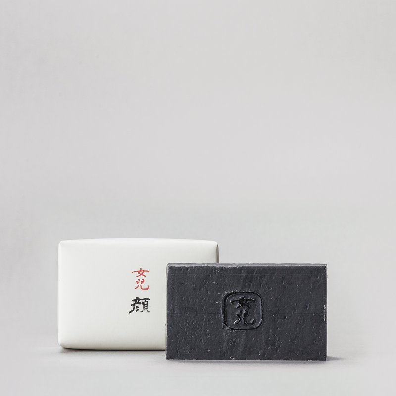 备长竹炭净肤洗颜皂 l 中、油性肤质适用 - 肥皂/手工皂 - 其他材质 黑色